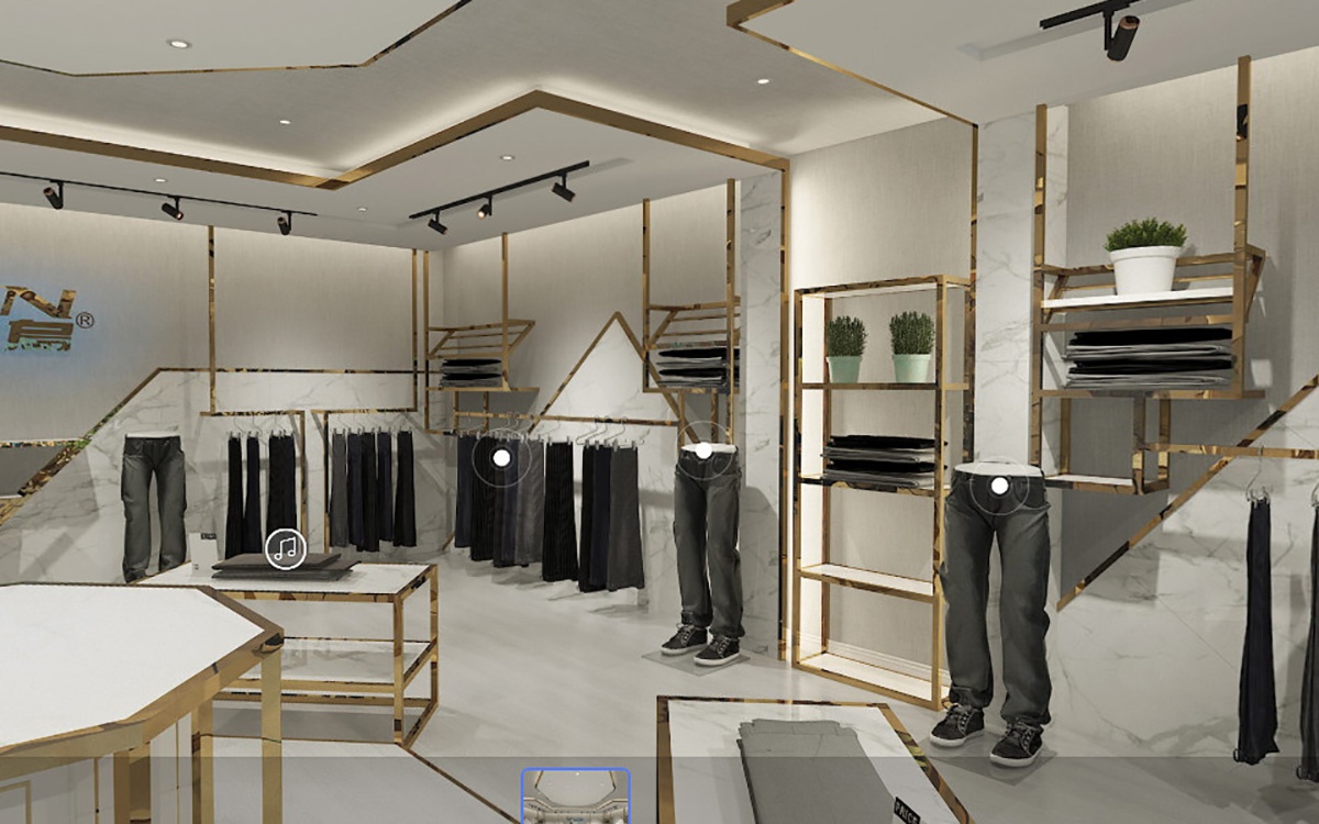 服裝虛擬展館