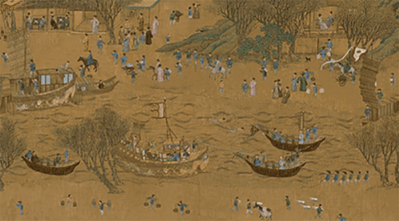 元宇宙虛擬世界，沉浸式體驗清明上河圖云藝術(shù)數(shù)字展廳特展