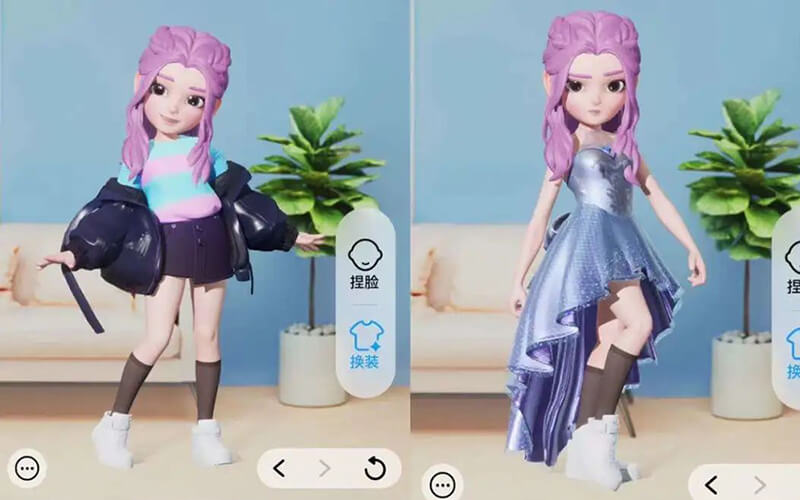 元宇宙社交時代，華麗歸來的超級QQ秀重構(gòu)3D虛擬云展社交場景
