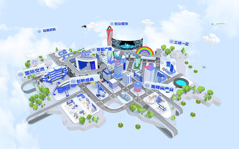 元宇宙展覽：2022雙創(chuàng)主題展云展廳正式上線，線上云展廳平臺介紹