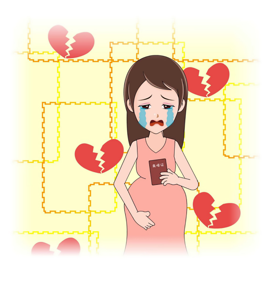 反邪教警示教育虛擬展館漫畫《離婚婦女加入“全能神”最后落得一場空》