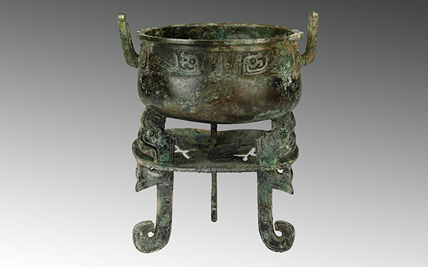 3D文物展示制作_古代青銅鼎文物3D展示-3D文物展示網站